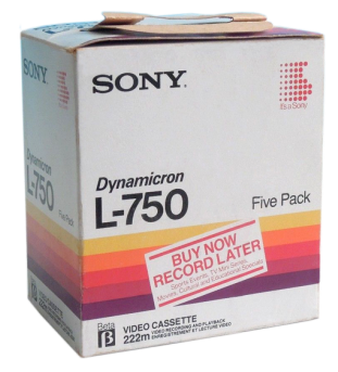 Sony Box of 5 L-750 Dynamicron